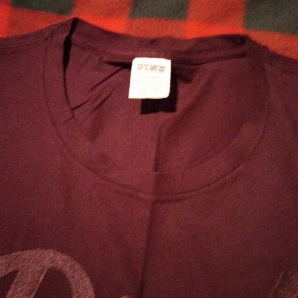 Pink Victoria's Secret Purple T-Shirt